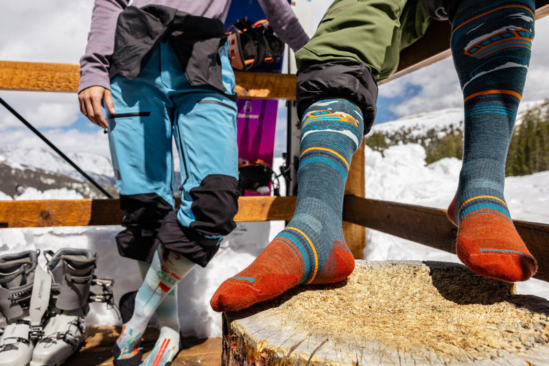 Volle Polsterung OTC Snowboard Socken Iguchi Winter Moss