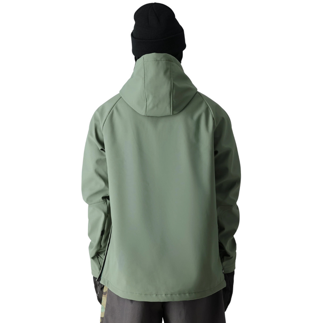 Wasserdichte Kapuzenjacke Cypress Green