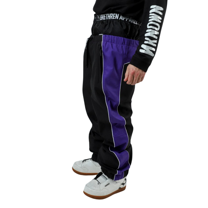 Baseline Trackpants Maxim Violett und Schwarz