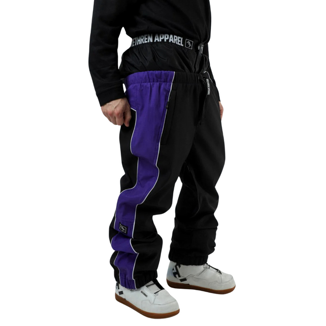 Baseline Trackpants Maxim Violett und Schwarz