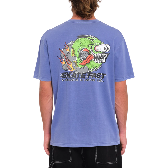 Crazee Wheel T-shirt Ballpoint Blue