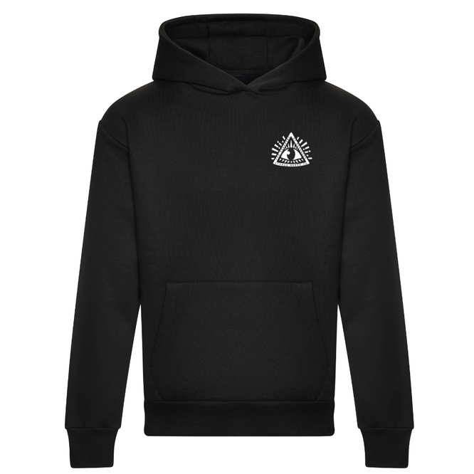 Illuminati Dark Hoodie Jet Black