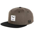 Tägliche Contra Snapback Kappe Stone Grey