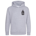 Kids Burning Man Hoodie Black