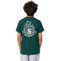 Kids Burning Man T-shirt Glazed Green