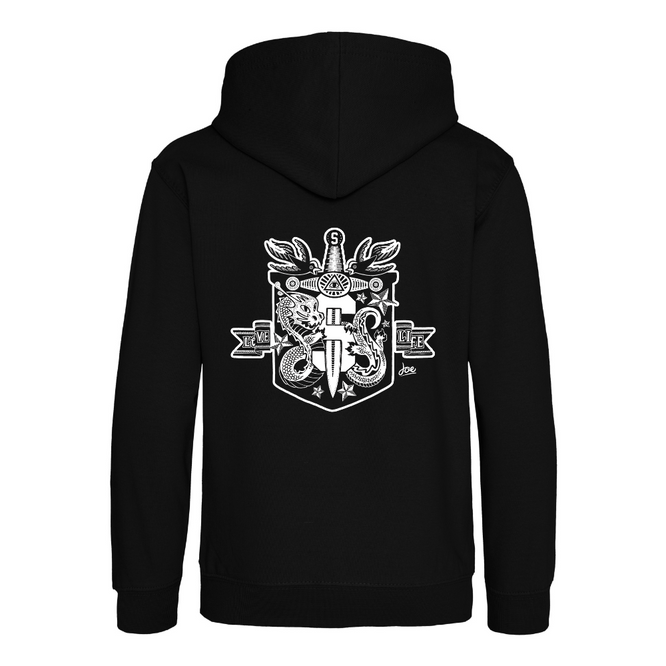 Kids Illuminati Dark Hoodie Jet Black