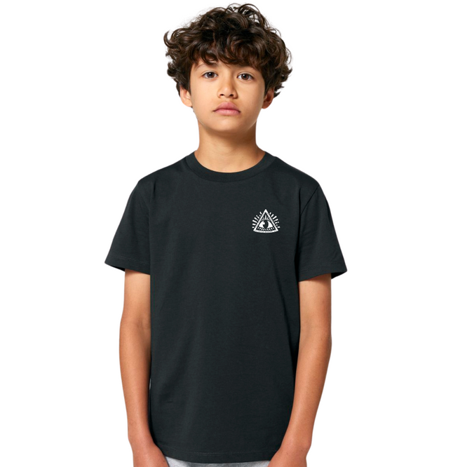 Kids Illuminati Dark T-shirt Black