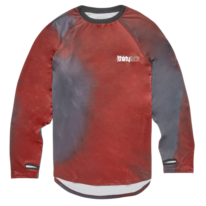 Ridelite Langarmshirt Schwarz/ Rot