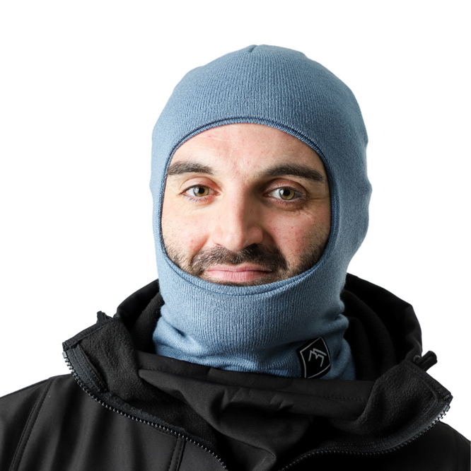 Robbin Kapuze Balaclava Lotus Blau