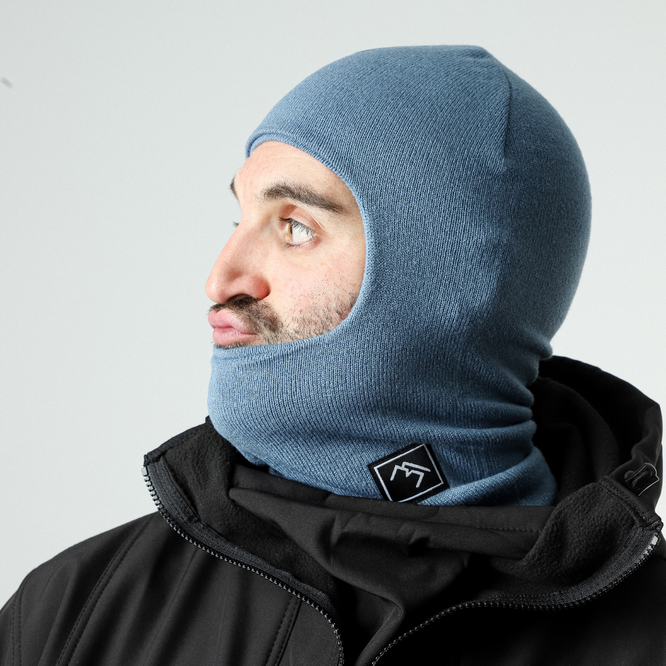 Robbin Kapuze Balaclava Lotus Blau