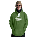 Shred Snowboard Hoodie Dunkelgrün