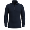 Klassischer Thermal Merino Baselayer 1/4 Zip Charcoal Heather