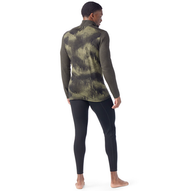 Klassische Thermal Merino Baselayer 1/4 Zip North Woods Foggy Pines