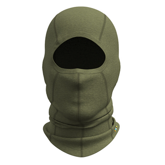 Thermische Merino Balaclava Winter Moos