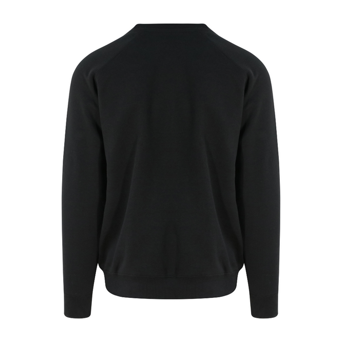 Greetings From Stoked Skate Crewneck Sweater Black