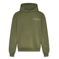 Greetings From Stoked Skate Hoodie Green