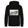 Kids Greetings From Stoked Skate Hoodie Royal Blue