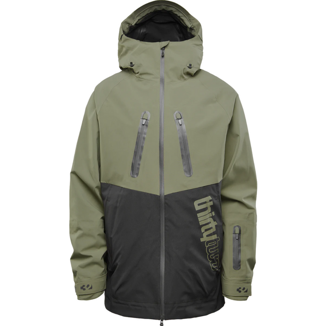 TM-3 Jacke Schwarz/Oliv