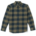 Kids Caden Plaid Longsleeve Shirt Black