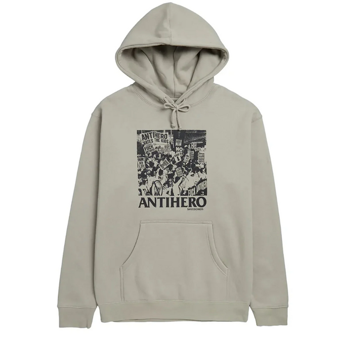 Antiheld saugt Hoodie Zement