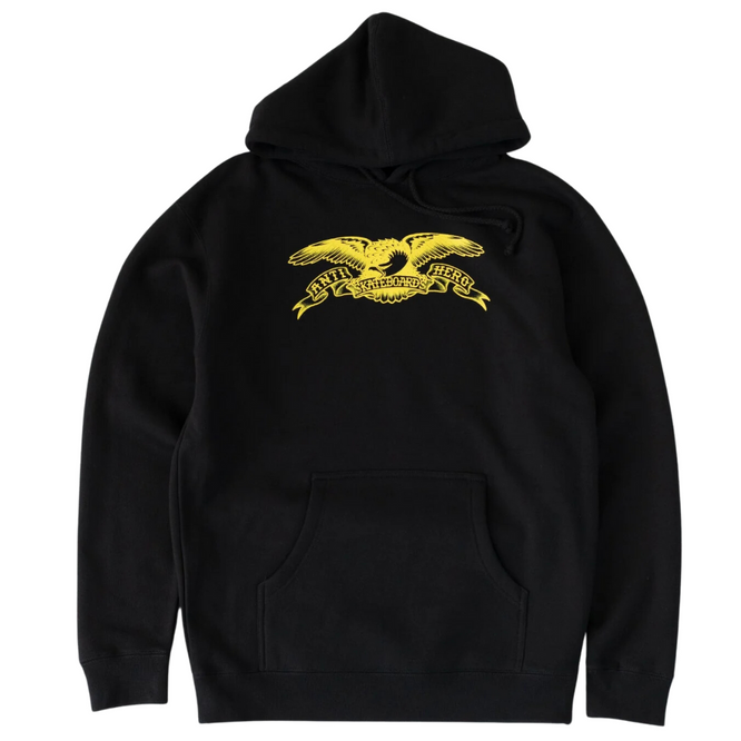 Basic Eagle Hoodie Schwarz