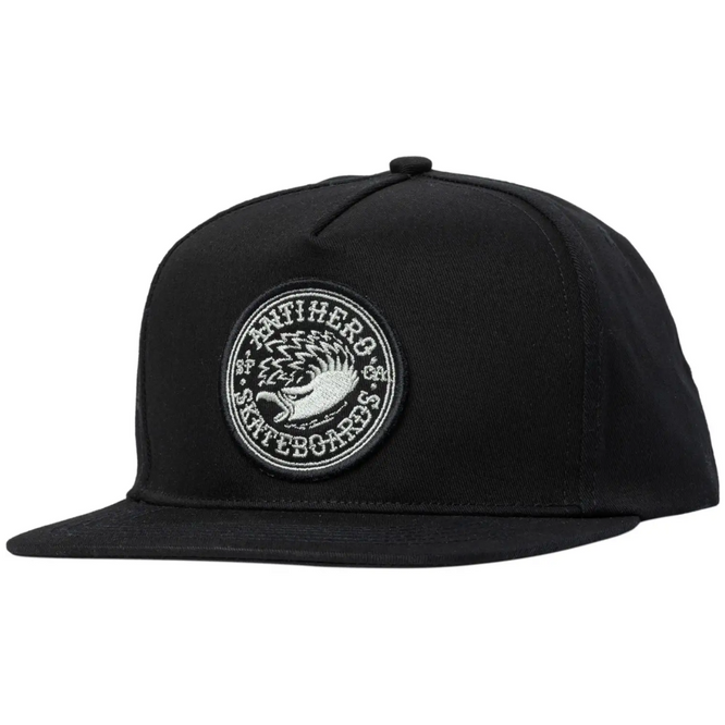 Eagle Round Einstellbare Snapback Kappe Schwarz