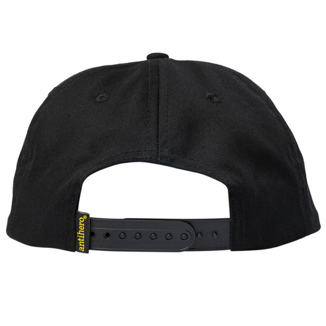 Lil Pigeon Einstellbare Snapback Kappe Schwarz/Gelb