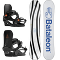 Chaser 2025 Snowboard + Fly Black 2025 Snowboard Bindungen