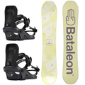 Womens Spirit 2025 Snowboard + Gata Black 2025 Snowboard Bindungen