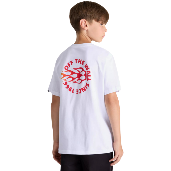 Kinder Commet 66 T-Shirt Weiß