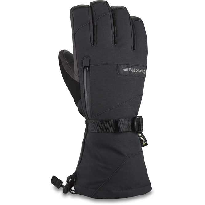 Leder Titan Gore-Tex Handschuh Schwarz