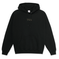 Dave Hoodie Drip Logo Schwarz