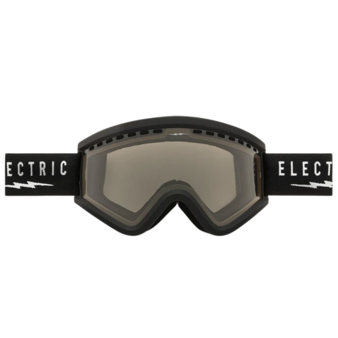 EGV Matte Black + Light Grey Lens Snowboard Goggle