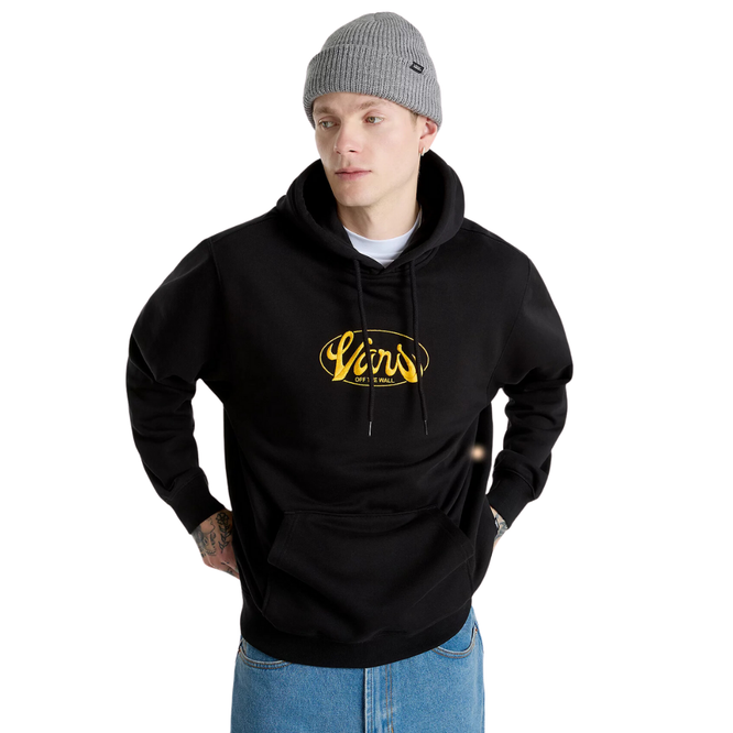 Global Line Hoodie Schwarz