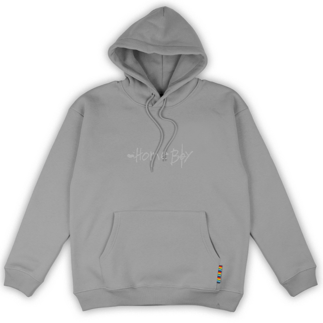 Pencil Hoodie Heidekraut Grau