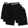 Dynasty Long 3-Pack Boxershorts Heather Anthracite