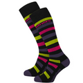 Womens Strid Snowboard Socks Rose Red