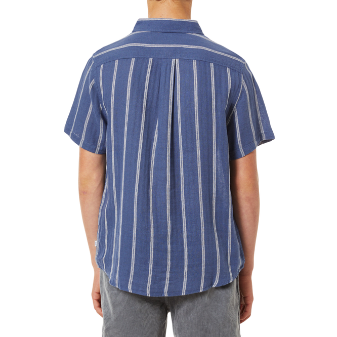 Kinder Alan Shirt Washed Blue