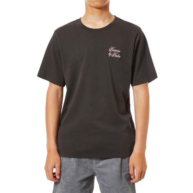 Kinder-T-Shirt Royal Black Wash