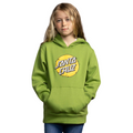 Kids Vivid Other Dot Front Hoodie Apple