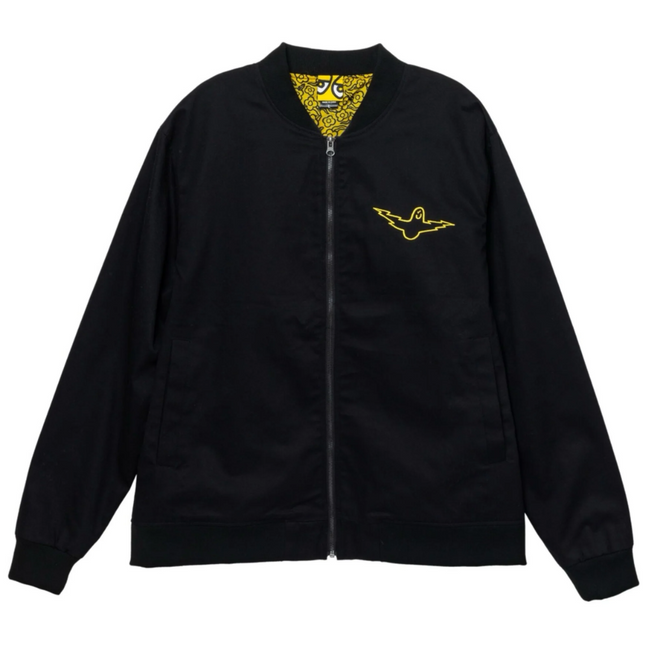 Bird Lightning Jacke Schwarz