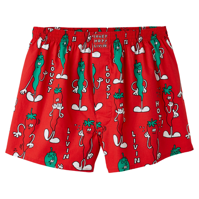 Chili Boxershorts Rot