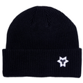 Star Beanie Dunkelblau