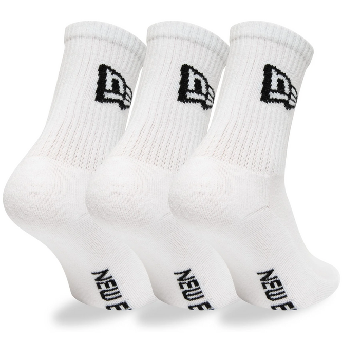 Flagge Crew Socken 3er Pack Weiß