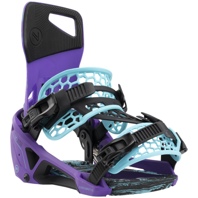 Supermatic 2025 Joker Lila Snowboard Bindungen