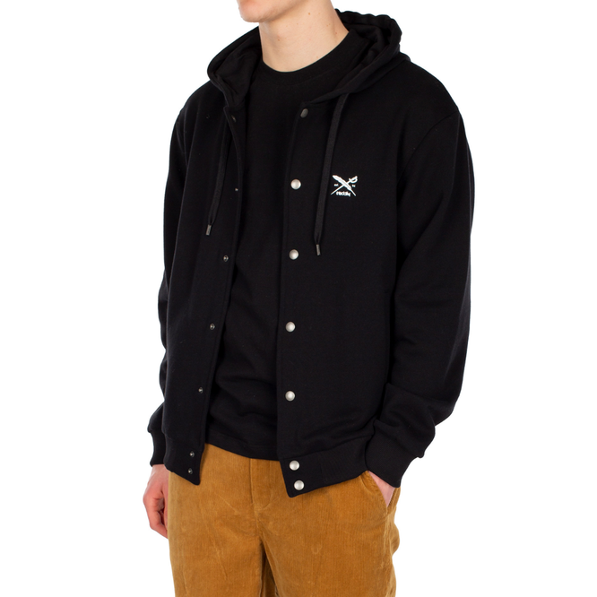 Not Fast College Hoodie Schwarz