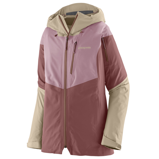 Womens Snowdrifter Snowboard Jacke Dulse Mauve