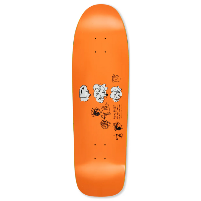 Dane Brady Mia Orange 9,75" Skateboard Deck