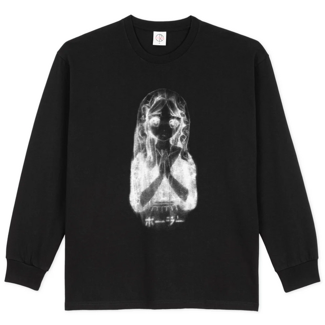 Saint Kawaii Longsleeve T-shirt Schwarz