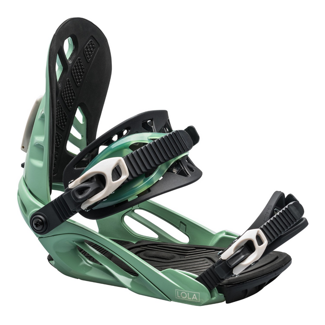 Damen Lola Green 2024 Snowboard Bindungen